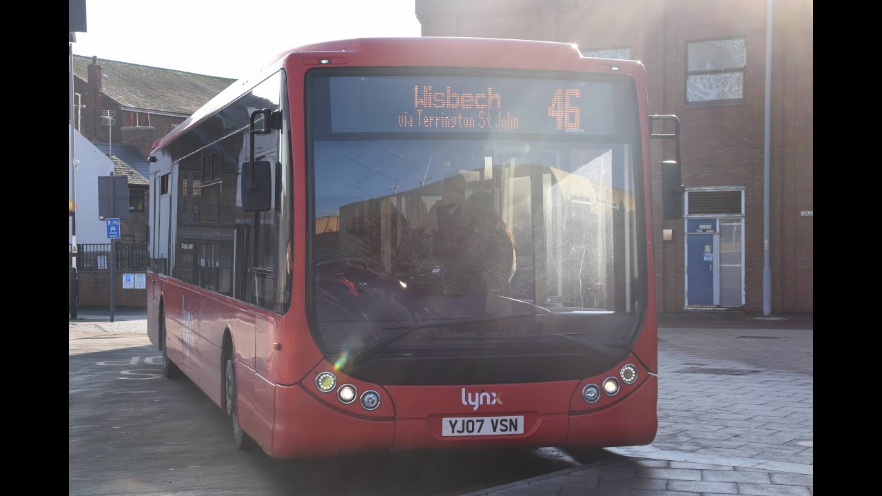 *Rare Beast* Lynx Bus 14 YJ07VSN Optare Tempo on route 46