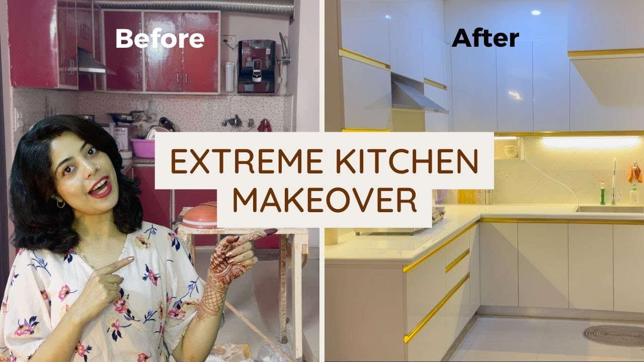 Our Kitchen Makeover Journey in Delhi #kitchenmakeover #interiordesign