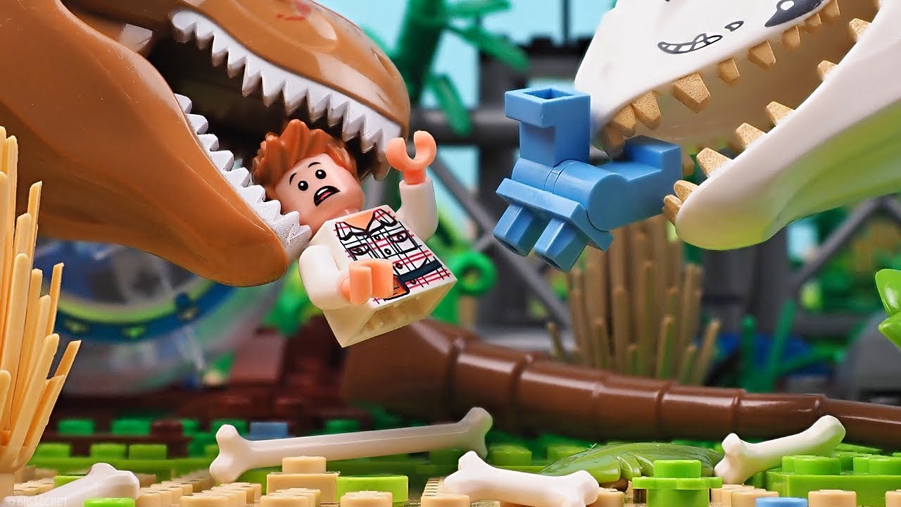 Хулиганы в Лего Мир Юрского периода 2 - Mini Movie