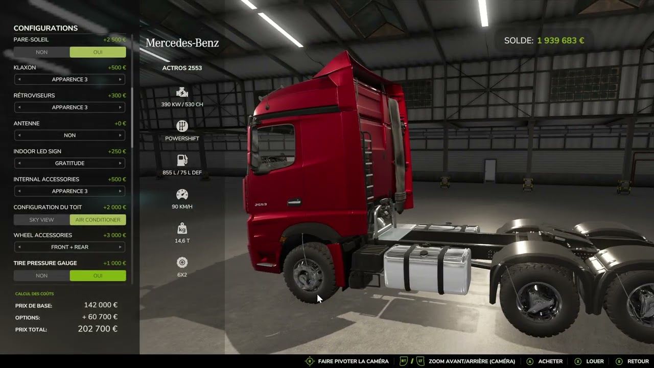 FS 25 Mod : Mercedes-Benz Actros 25 Series South-America