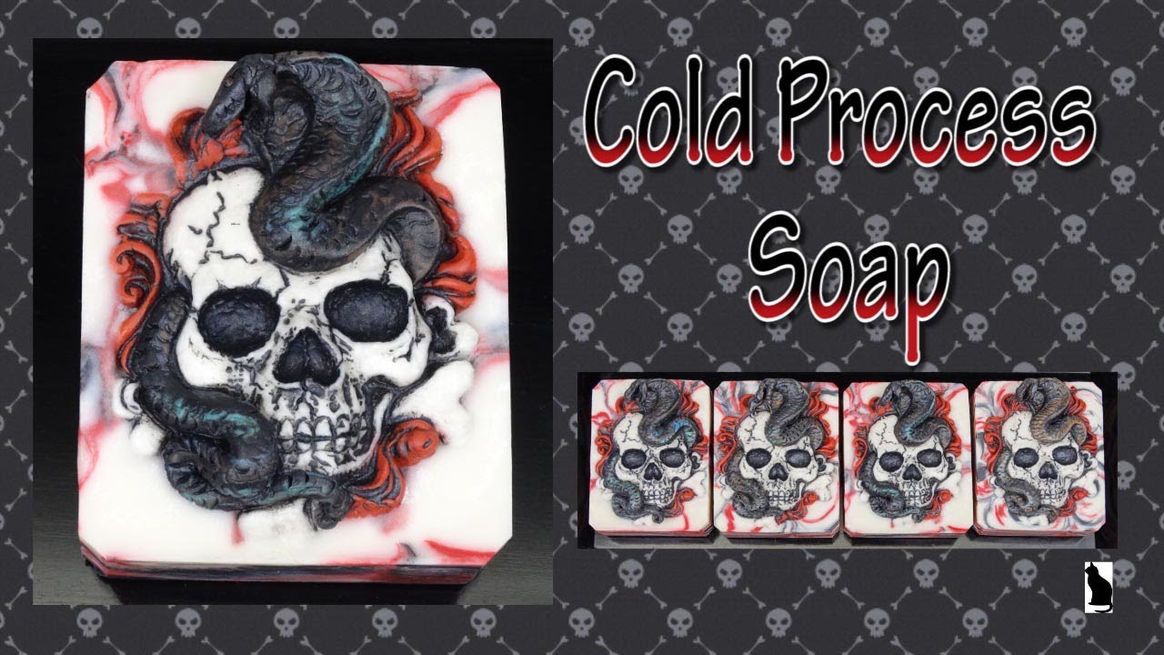 Making a HALLOWEEN SOAP with EMBEDS