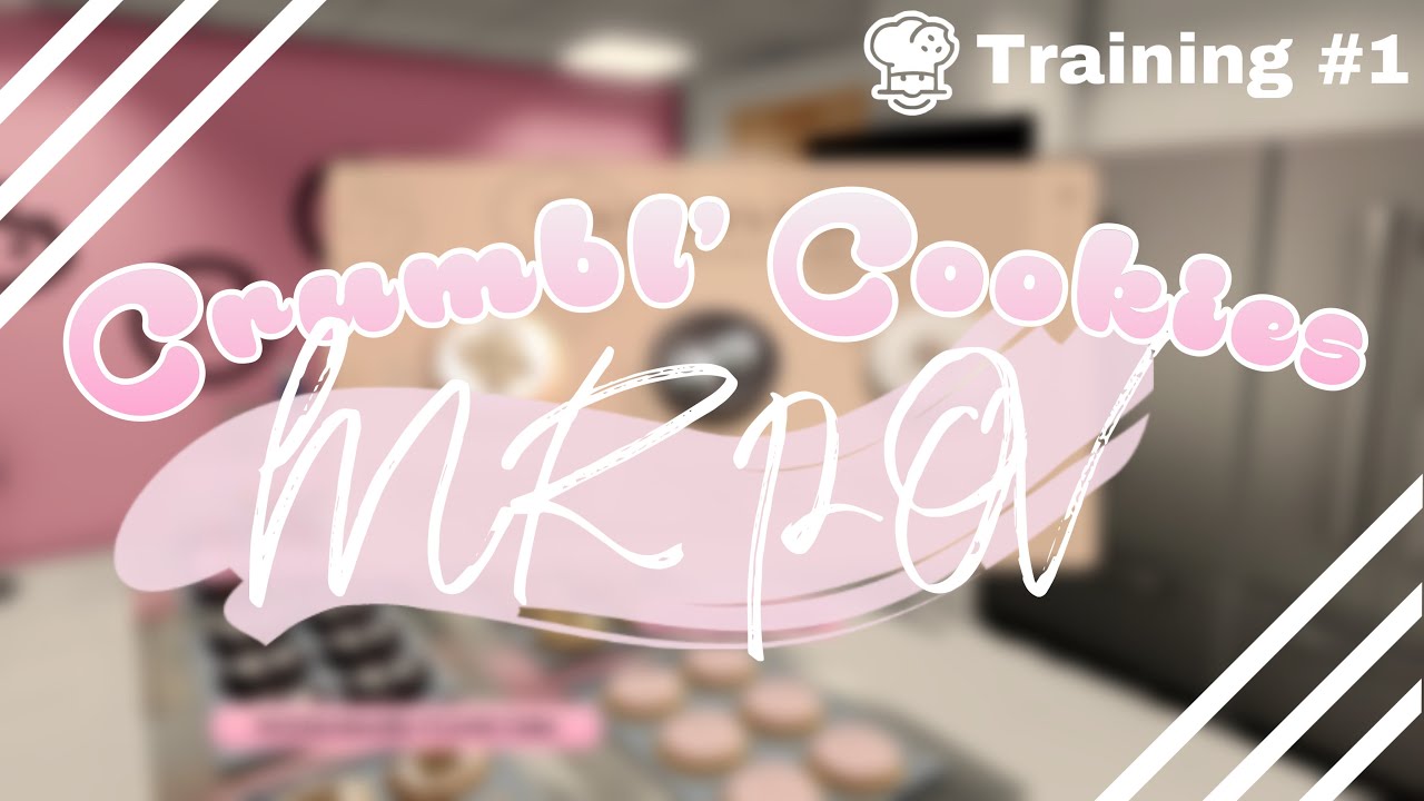 Crumbl' Cookies Training | MR POV (roblox)