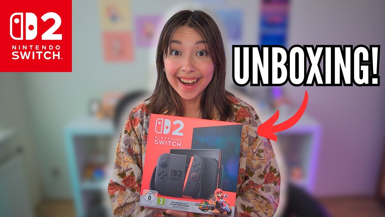I'm SO EXCITED! Nintendo Switch 2 Unboxing