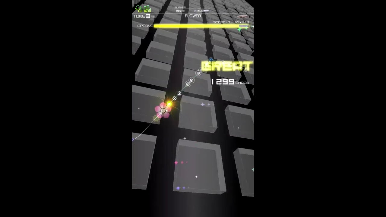 FLOWER [HARD] FULL CHAIN 【GROOVE COASTER 2】