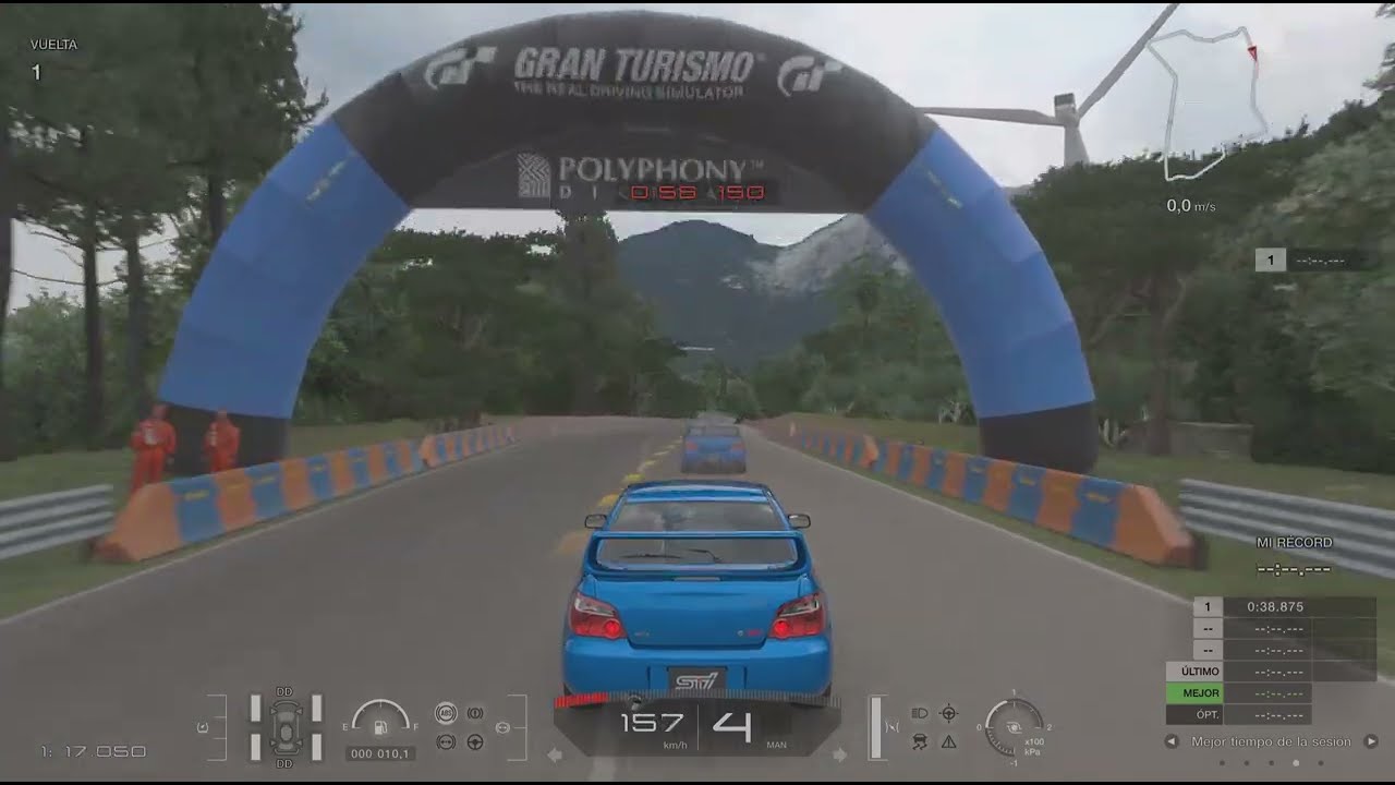 Gran Turismo 7 Sardegna Roadtrack A Reverse Oro Subaru Impreza 2:01:548