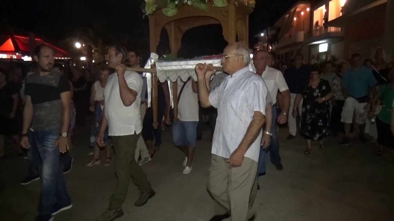 Κοιλάδα Ερμιονίδας : Η Περιφορά του Επιταφίου της Παναγίας ( 14/08/2018)