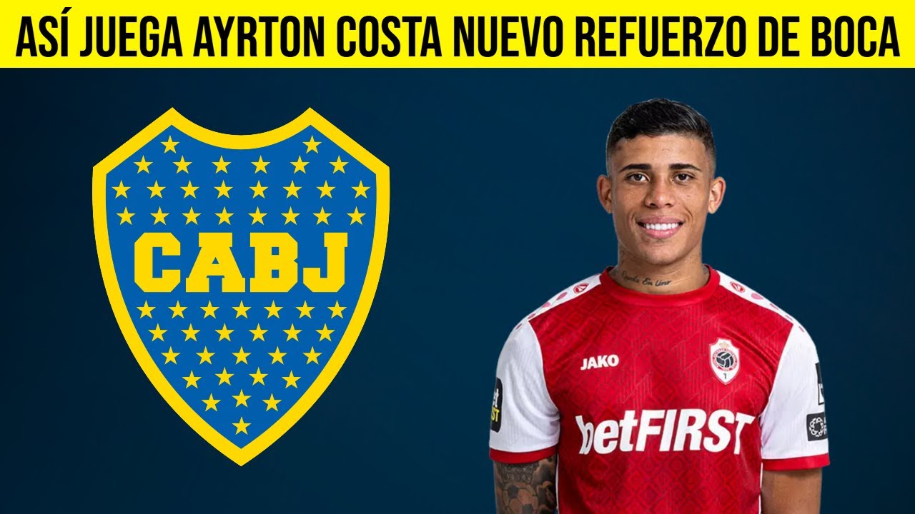 ASÍ JUEGA AYRTON COSTA | NUEVO REFUERZO DE BOCA 2025