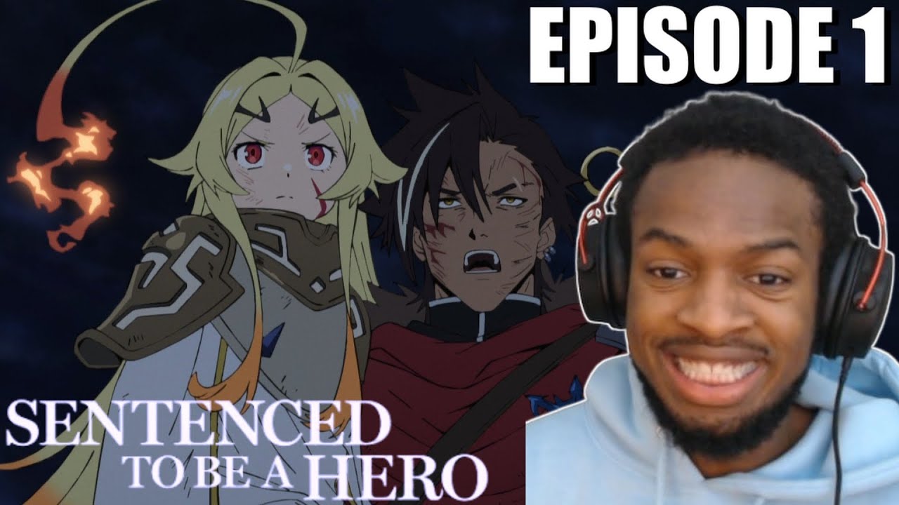 PLEASE Go Watch This Anime NOW!! | Sentenced To Be a Hero Episode 1 (Reaction)