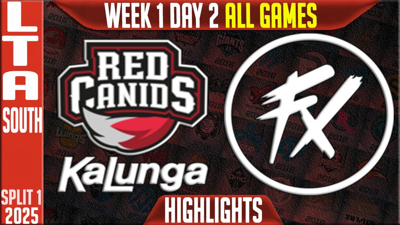 RED vs FX7M Highlights ALL GAMES | LTA South W1D2 26-01-25 Split 1 | Red Kalunga vs Fluxo