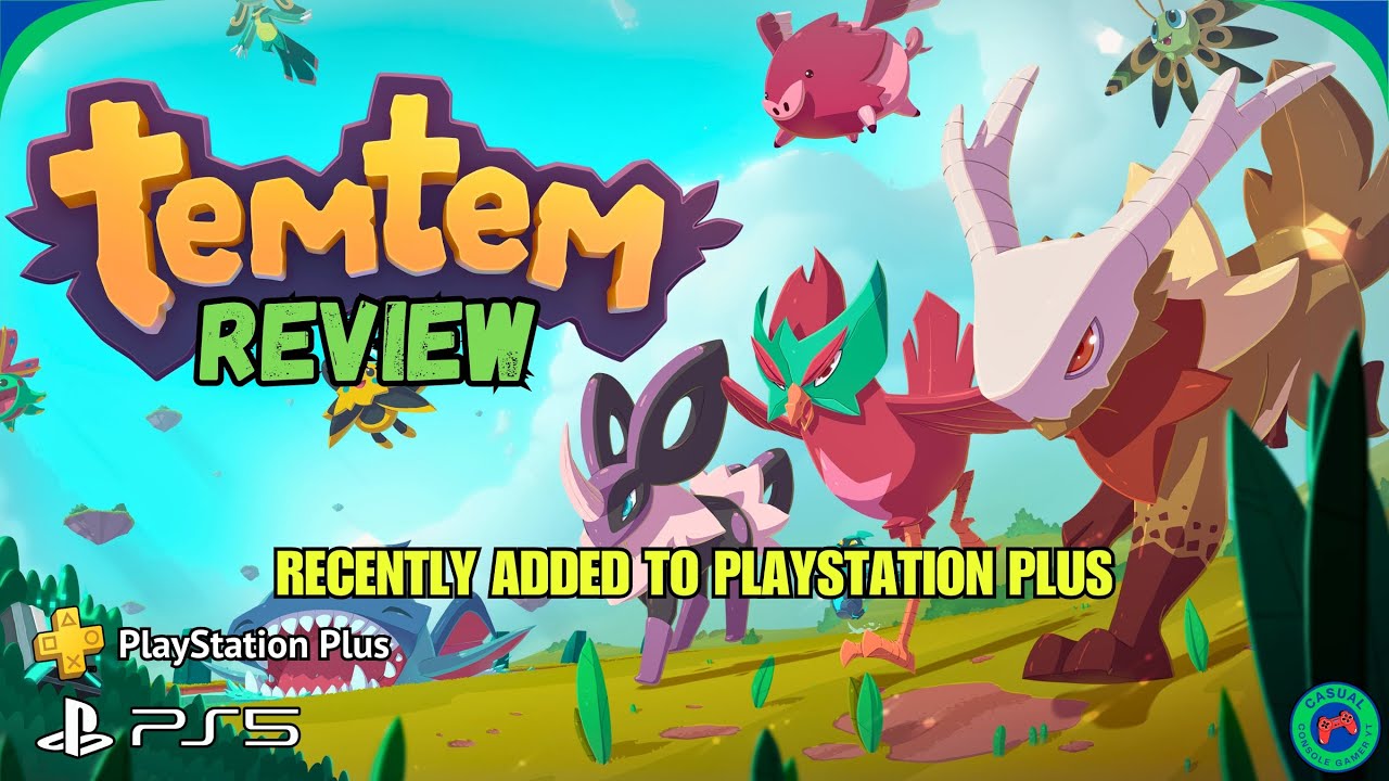 TemTem: A Review in 2024 on the PlayStation 5 Through Playstation Plus