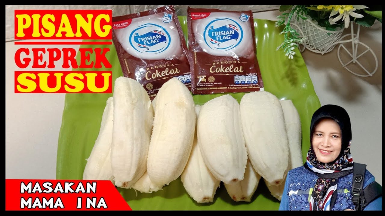 Oalahan camilan dari Pisang dan susu jadi Camilan Paing Enak Di KOTA ku. PISANG GEPREK SUSU
