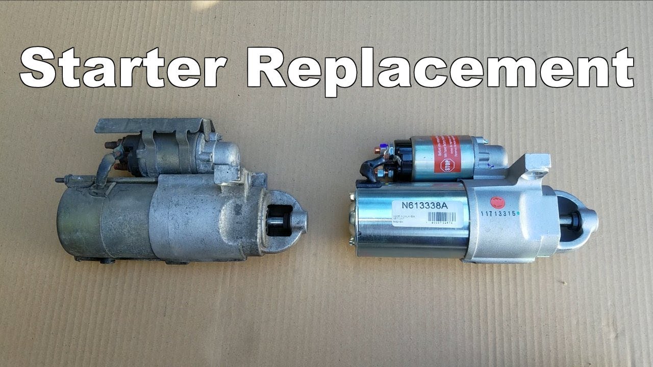 How to Replace A Starter On a Pontiac Trans Am & Chevy Camaro (1995-2002)