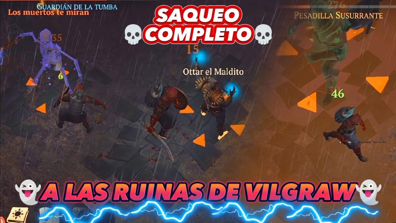 Grim Soul | ✅Saqueo ¡COMPLETO! a Las Ruinas De VilGraw😱¿Como Hacerlo Facil?🤔 | •GamePlay/En Español•