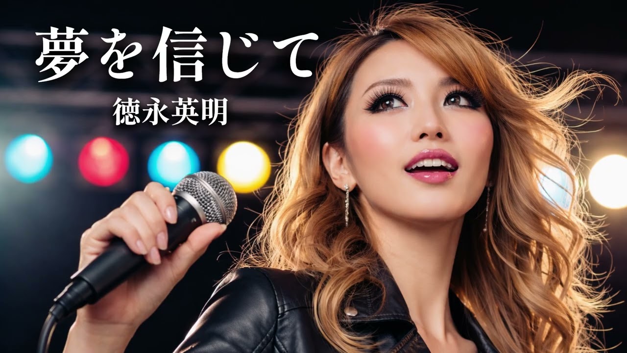 夢を信じて - 徳永英明 │ Girls’ Rock & Pop Reboot│ AI-Generated Cover Music