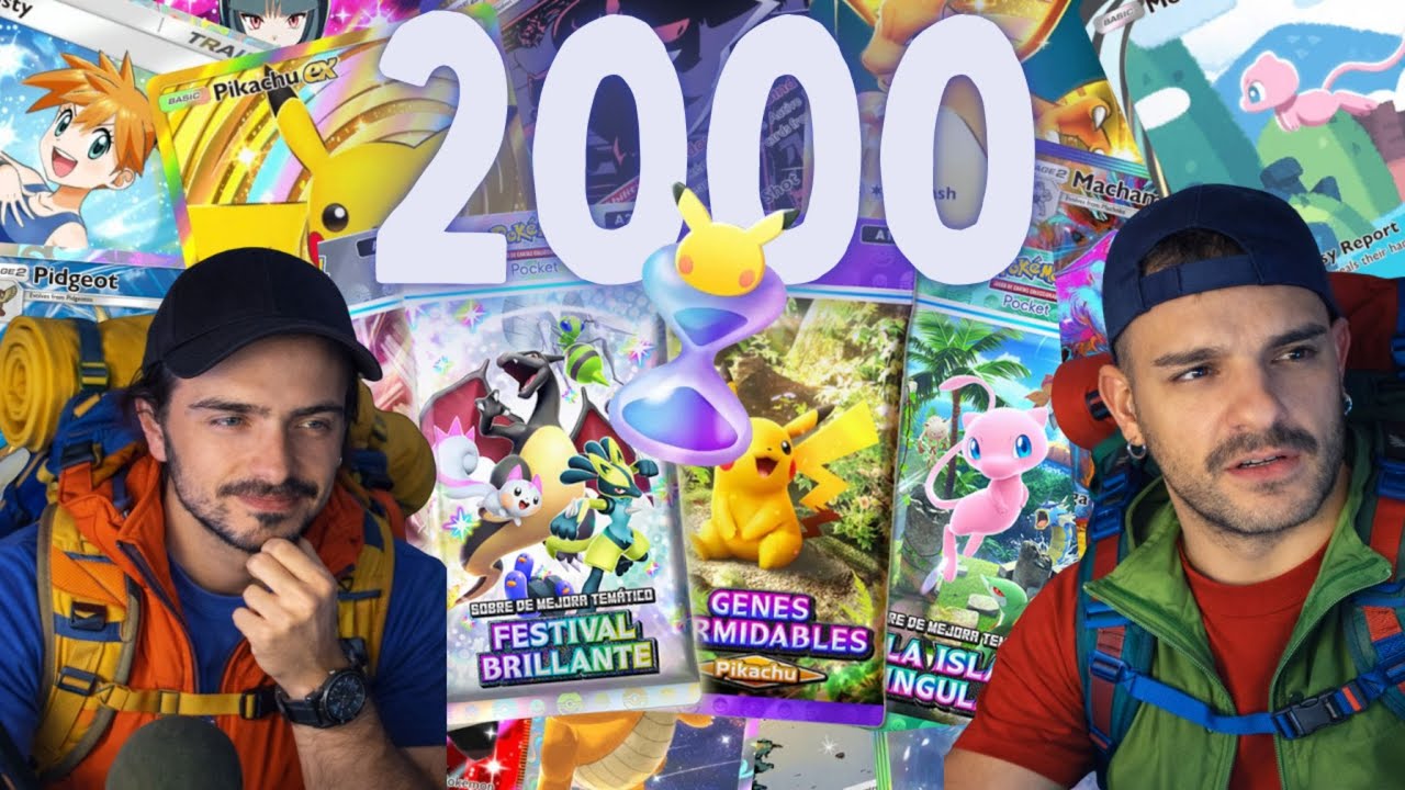 ASI SE VE GASTARSE 2000 RELOJES EN SOBRES DEL POKEMON TGC POCKET A LAS 2AM