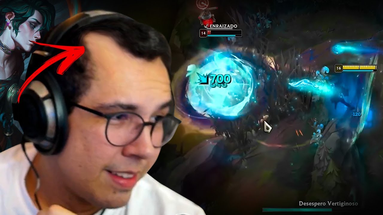 GANHANDO PDL E PERDENDO CABELO