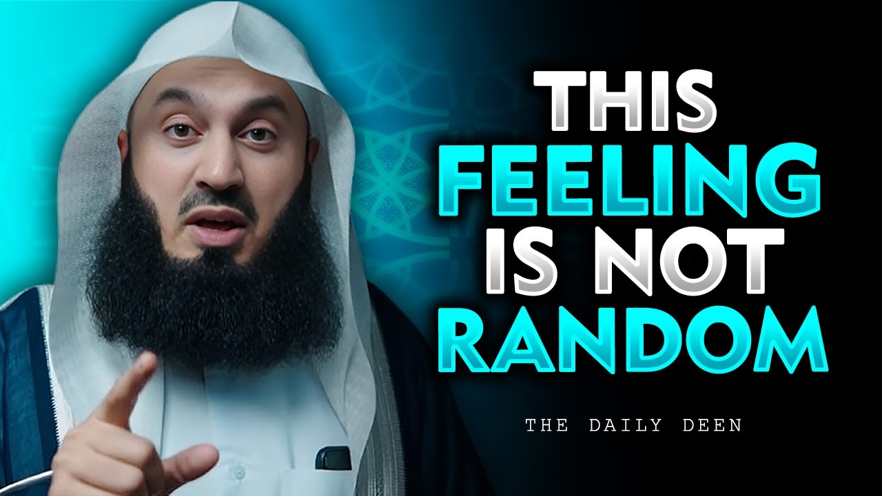 If You Can’t Explain This Feeling, Allah Already Knows  Heart Touching Islamic Reminder