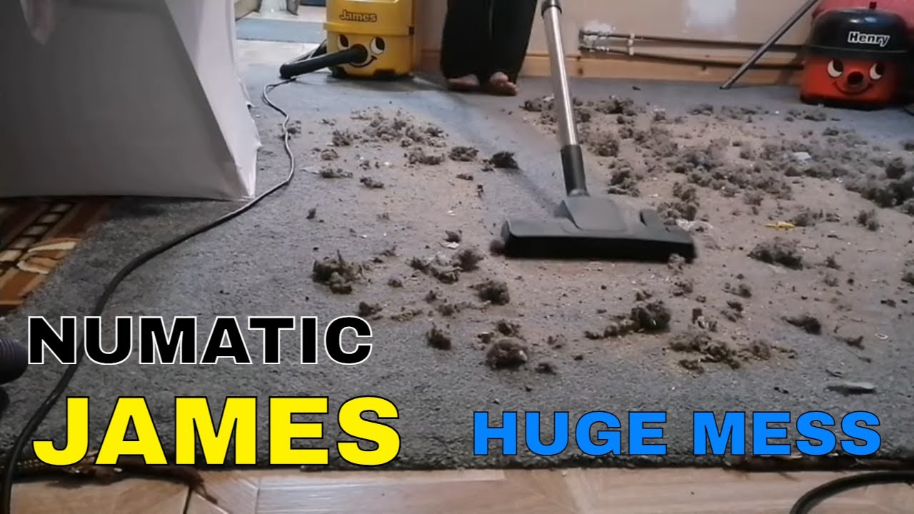 NUMATIC JAMES JVP180 MESS TEST + BONUS TOOL ACTION!