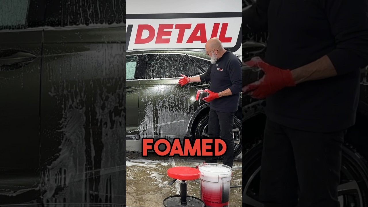 How to wash a car!