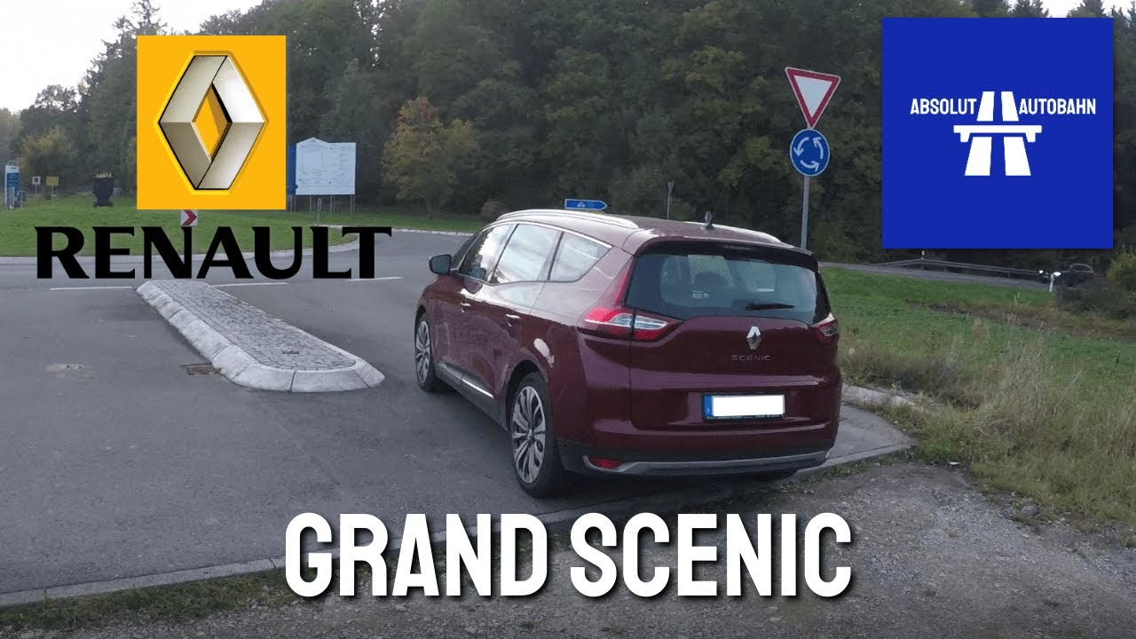 Renault Grand Scenic Top Speed Test Drive on Autobahn | Absolut Autobahn