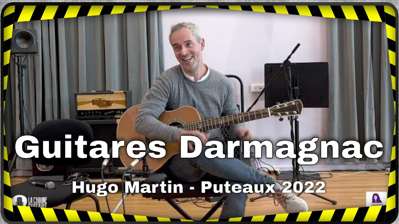Guitares Darmagnac - Concert de démo Hugo Martin au Festival Guitare de Puteaux 2022