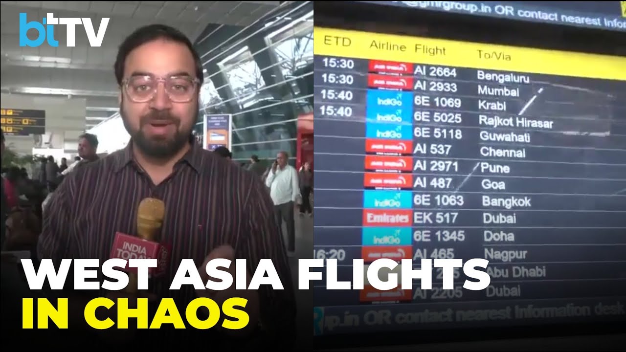 West Asia Travel Turmoil: Flights Cancelled As Limited Services Resume For Stranded Indians