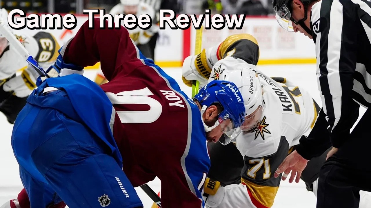 Обзор третьего матча: Avalanche против Golden Knights