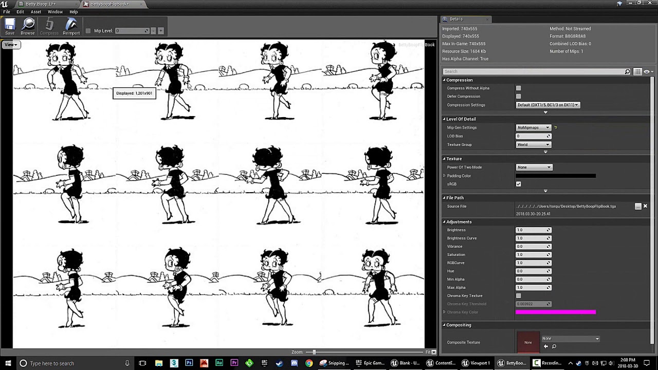 UE4 Light Function Flip Book Tutorial - Create awesome, detailed projected animations!