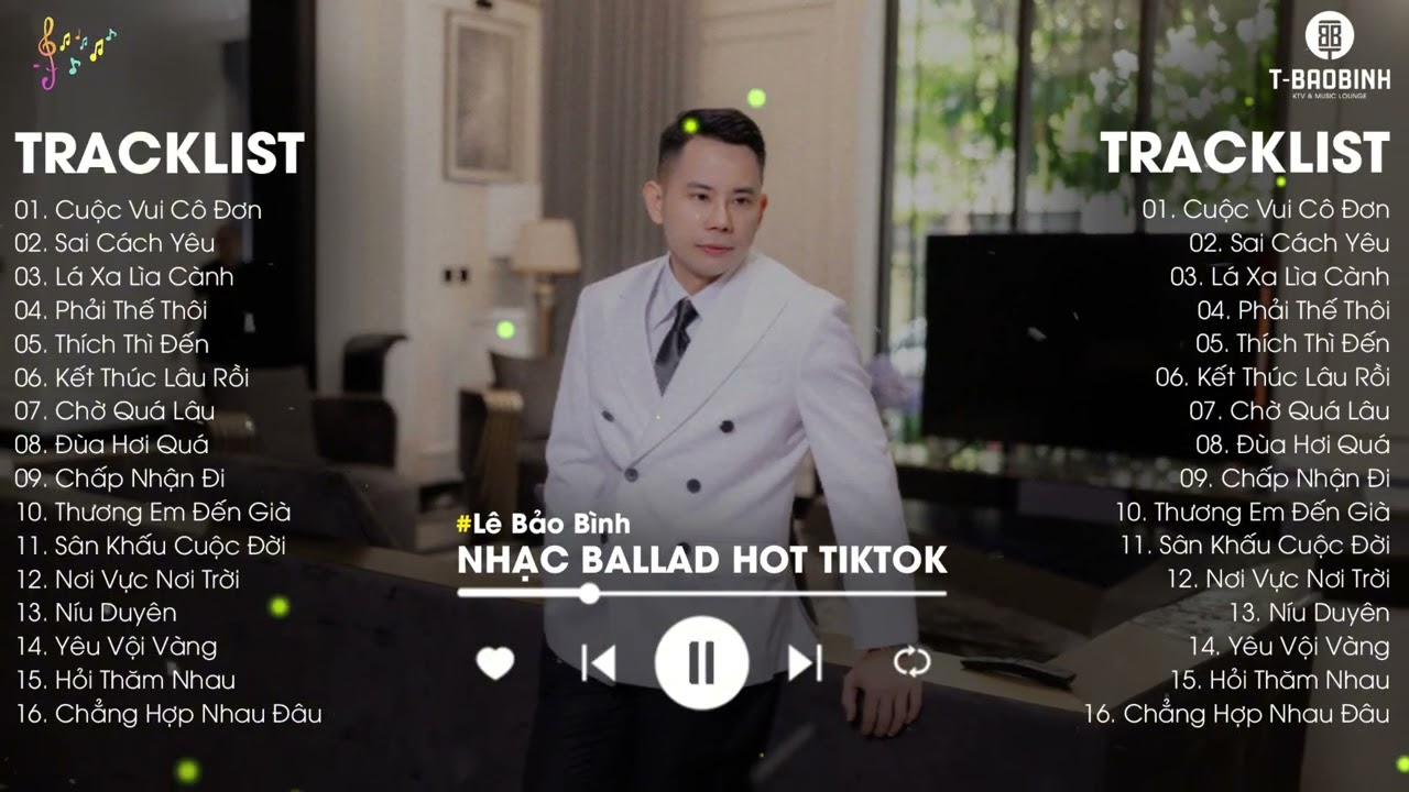 Cuộc Vui Cô Đơn x Sai Cách Yêu - Lê Bảo Bình | Dễ Ngủ Hơn Với Tuyển Tập Nhạc Ballad Êm Dịu