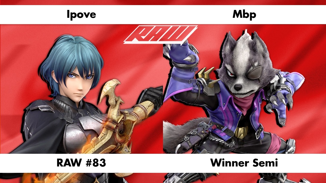 RAW #83 - Ipove (Byleth) Vs. Mbp (Wolf) - Winner Semi