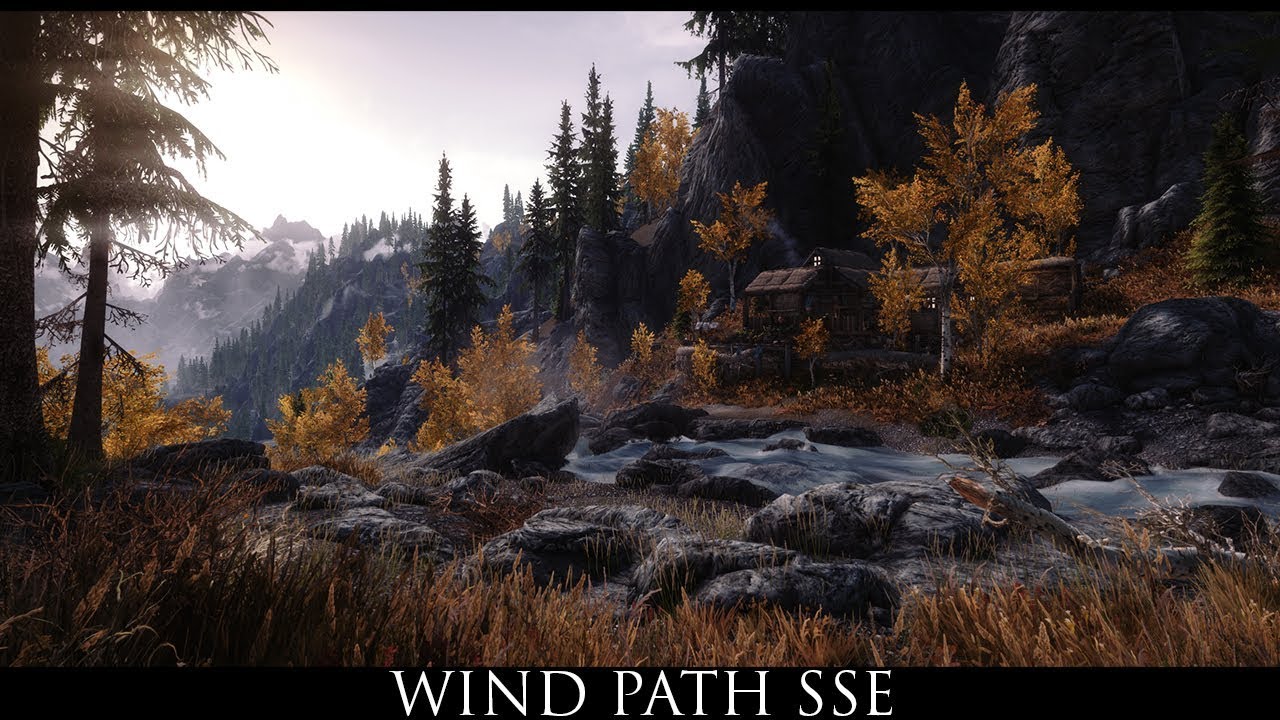 Skyrim SE Mods: Wind Path SSE