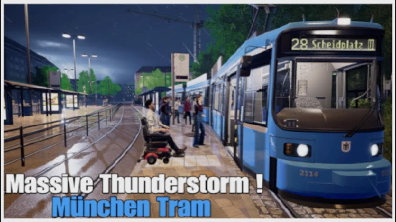 Tram Simulator - PS5 - Rainy Munich