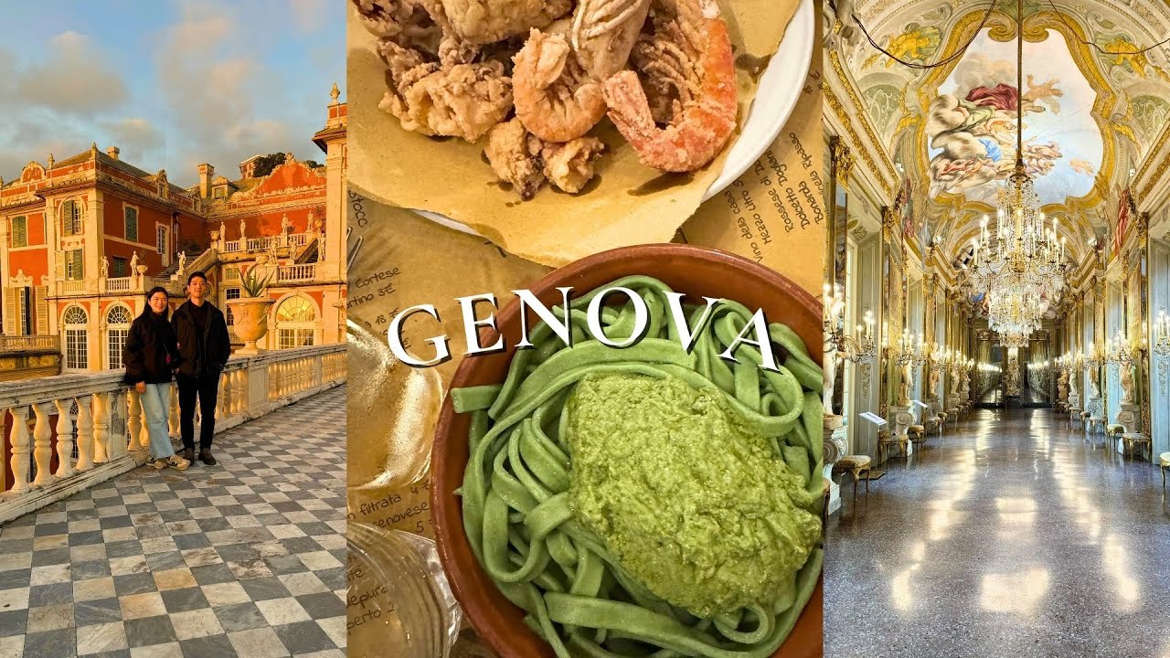 Genoa 🇮🇹 City that blew our minds 🤯 | Where pesto originated, Opulent Palaces, Funicular & Elevators