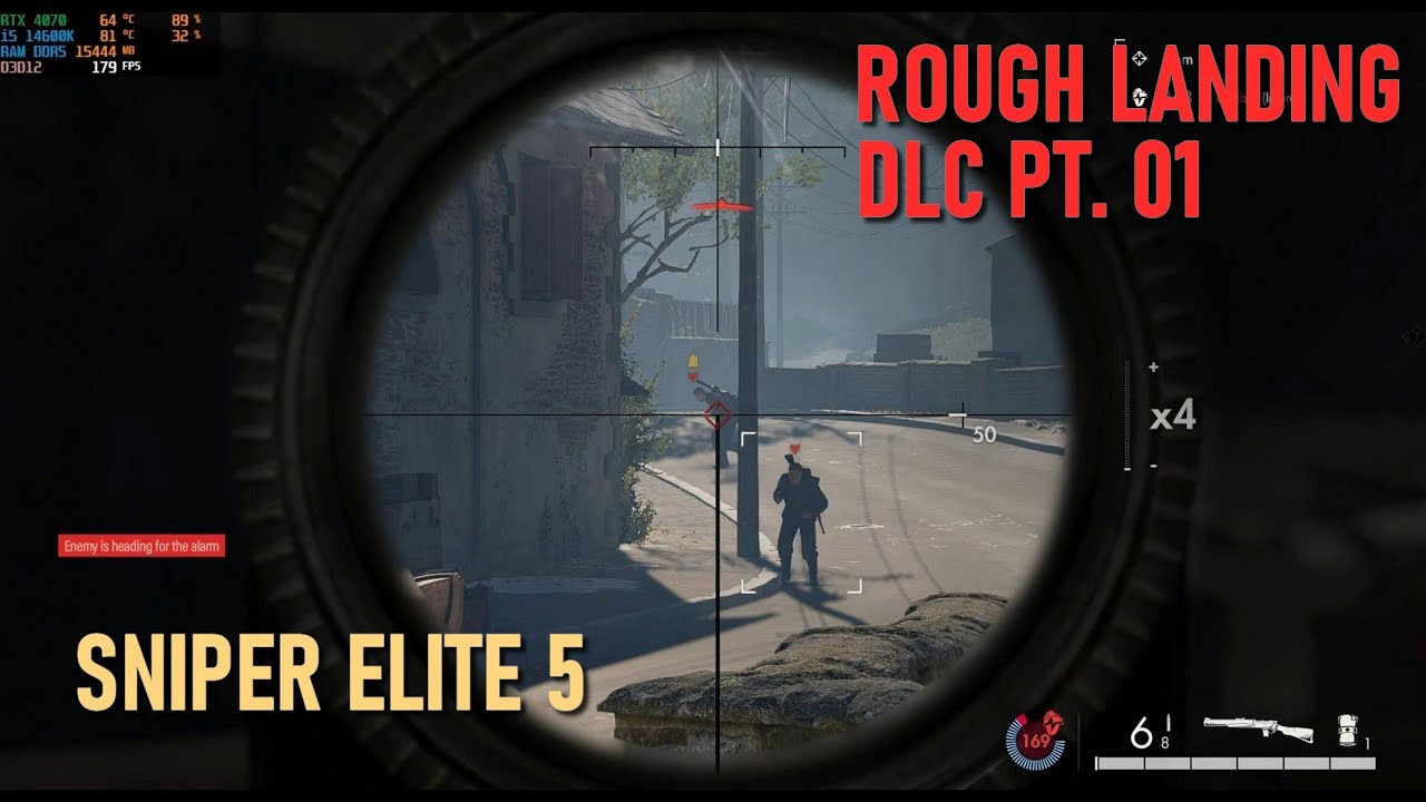 Rough Landing Domination! Sniper Elite 5 DLC Ep. 01