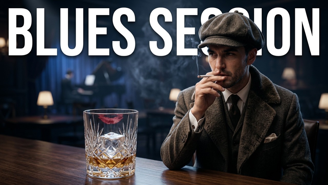Fantastica Sesion de Blues para relajarse o trabajar.