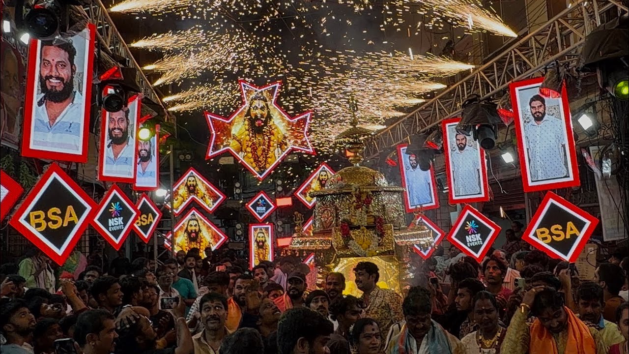 Secunderabad Bonalu 2026 | Grand Palarambandi Procession | Potharaju Entry with Fire at Bonalu 2026