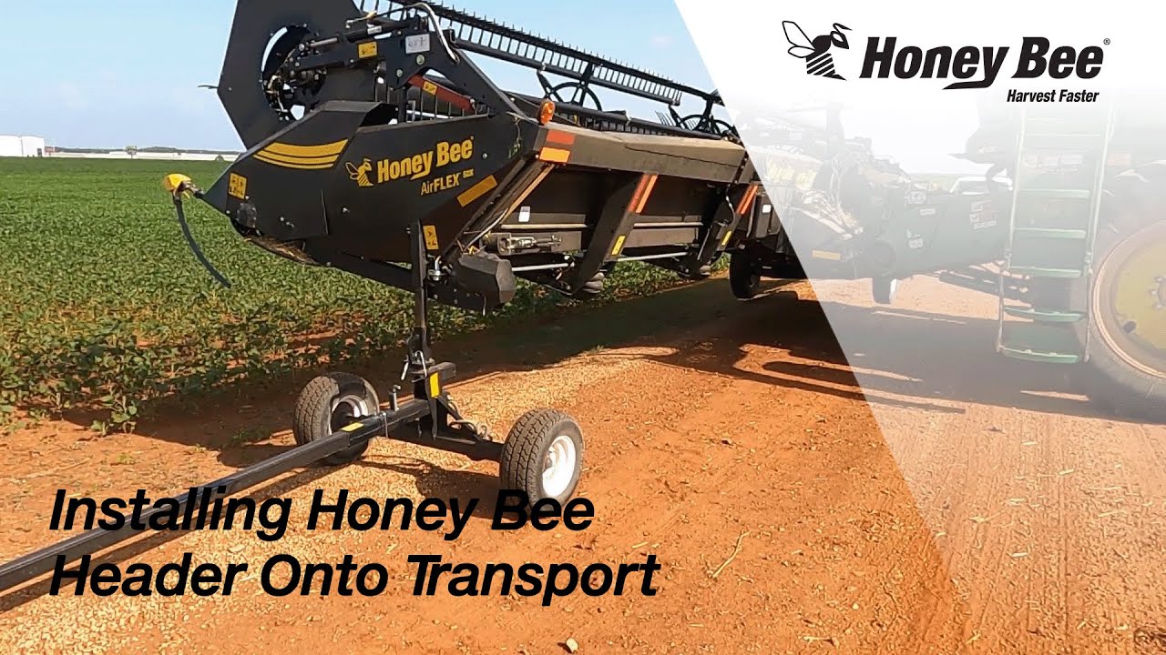 Installing Honey Bee Header Onto Transport | AirFLEX, AirFLEX SDX, RDX