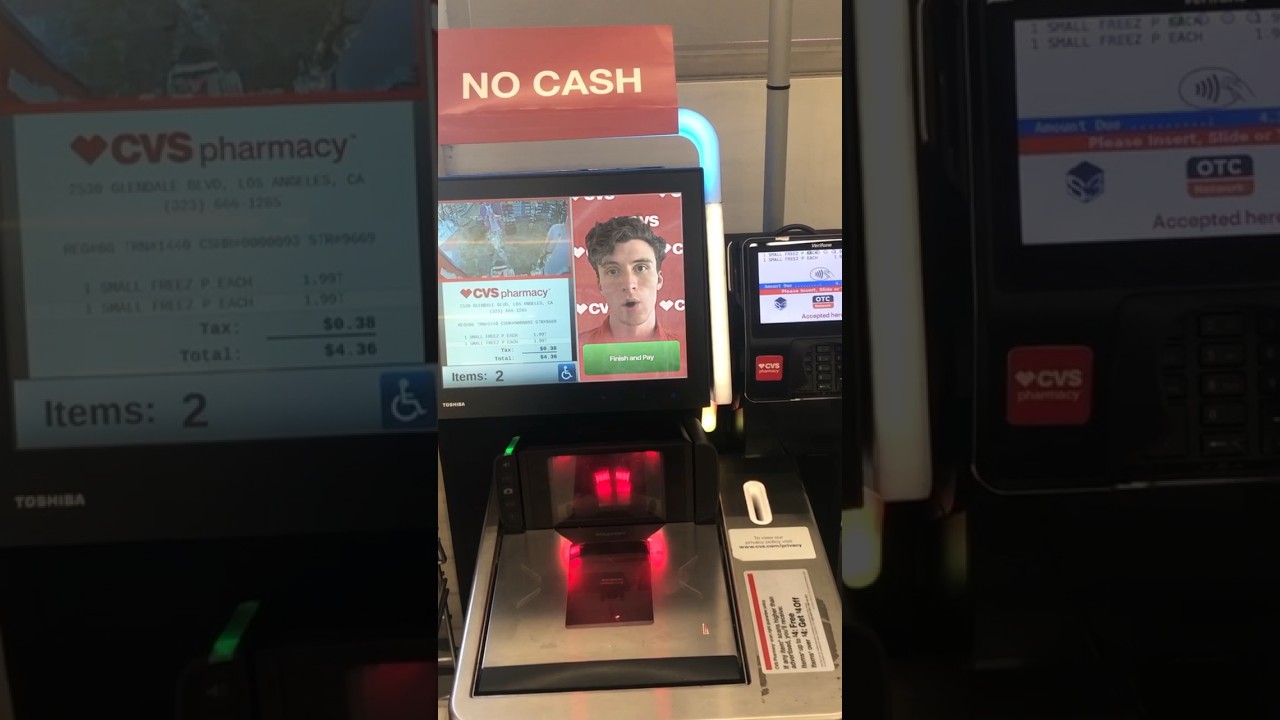 Self checkout is getting too realistic