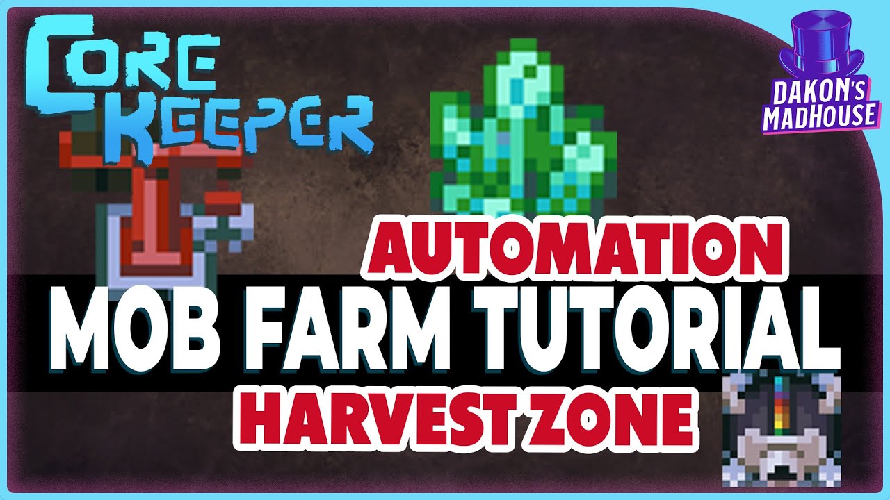 Mob Farms: Elimination and Harvesting | Core Keeper 1.1