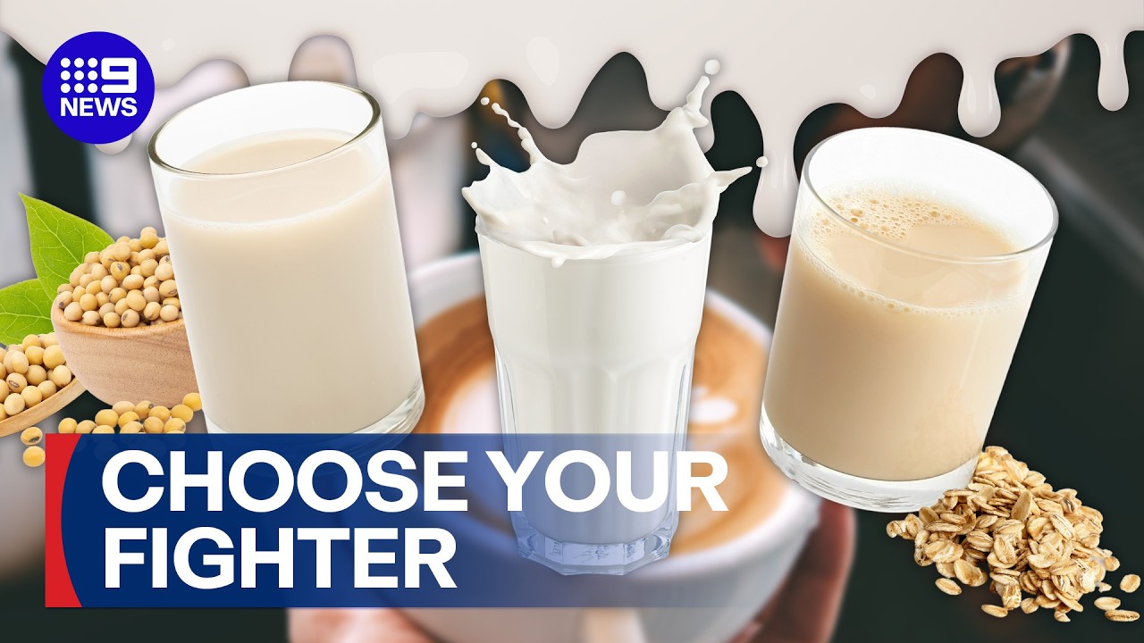 What type of milk has the best benefit for YOUR health? | 9 News Australia