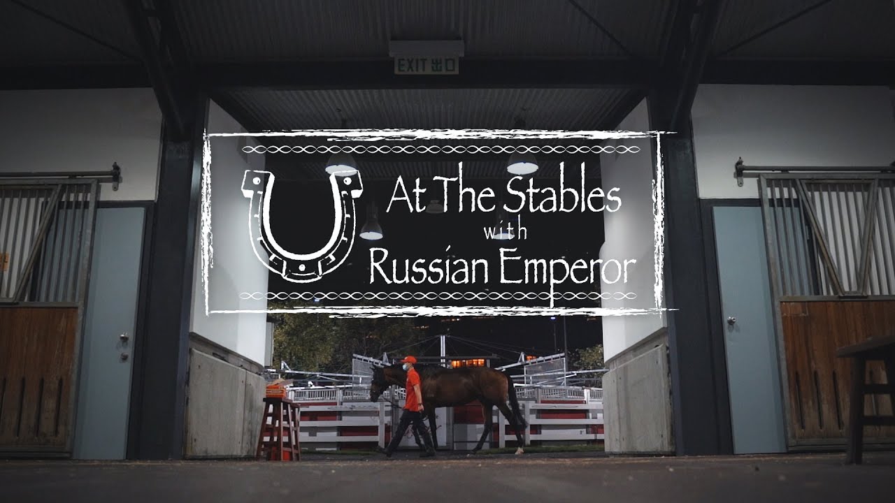 [2021寶馬香港打吡大賽 BMW Hong Kong Derby] 「將王」帶你遊馬房 / At the Stables with Russian Emperor