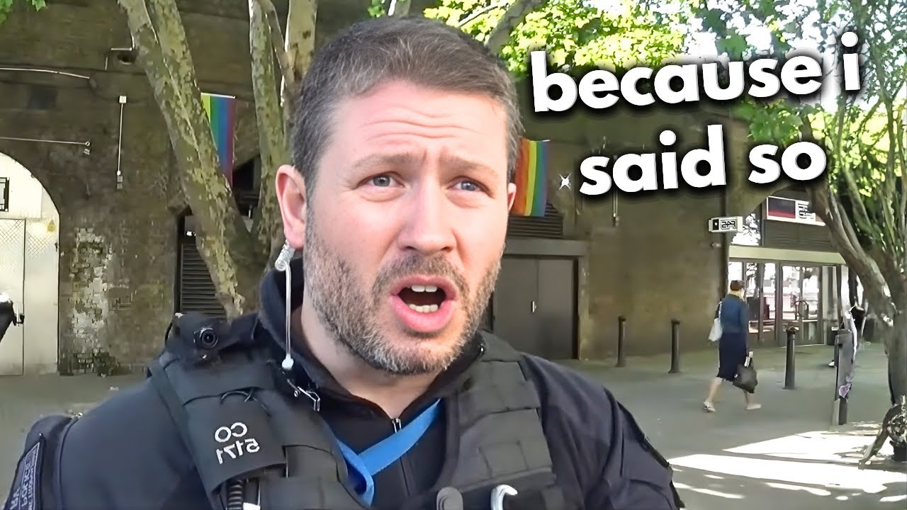 UK Cop INTIMIDATES Auditor – Gets Completely SCHOOLED and Exposed