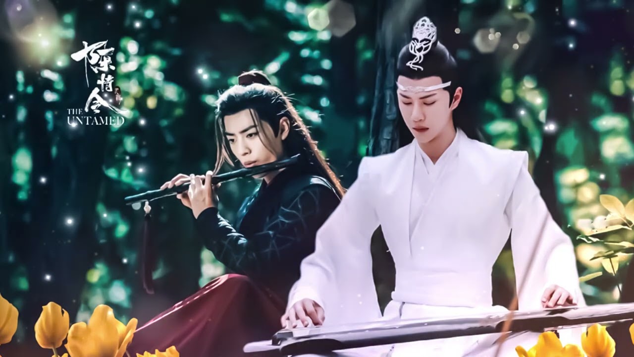 BambooFlute Guqin Relaxing Chinese Music (Wei Wuxian x Lan Zhan )#sleepmusic #relaxingmusic 