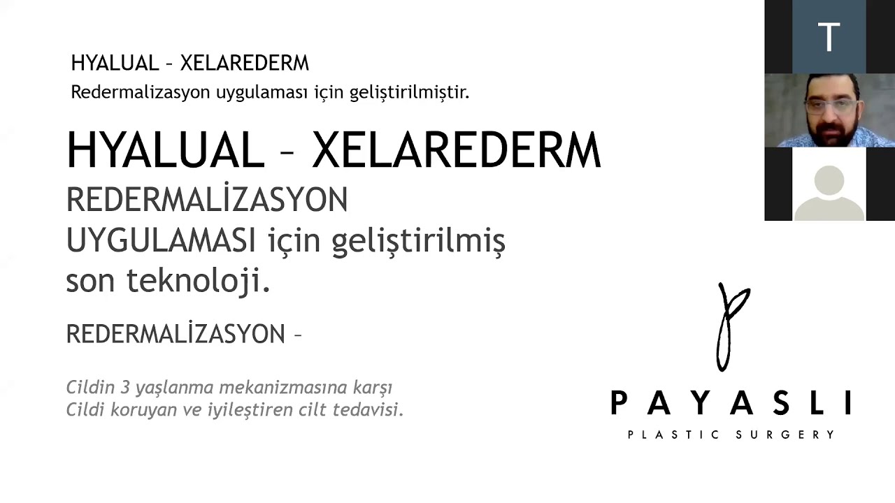 Opr. Dr. Cem Payaslı Electri ve Xela rederm Deneyimleri - Trendpharma