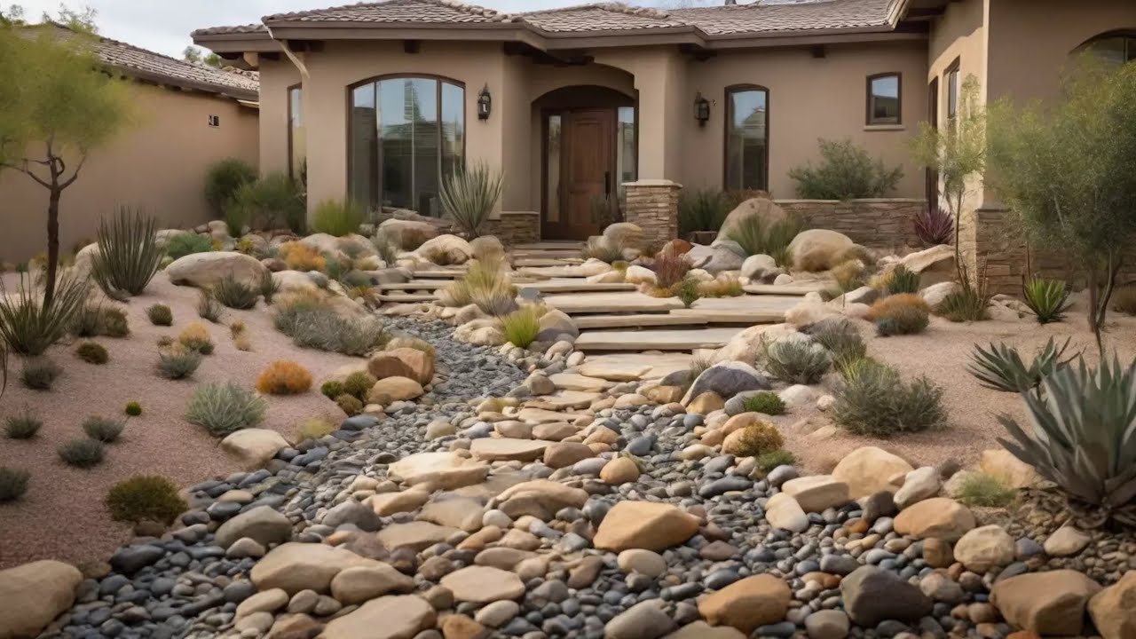 XERISCAPE DESERT GARDEN DESIGN IDEAS | GORGEOUS Desert Garden Ideas That SAVE TONS of Water & Money!