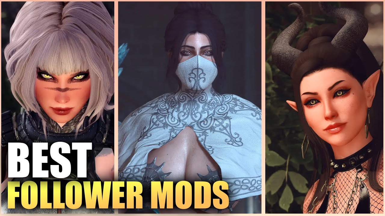 The 11 BEST Follower Mods You NEED for Skyrim That are AMAZING!
