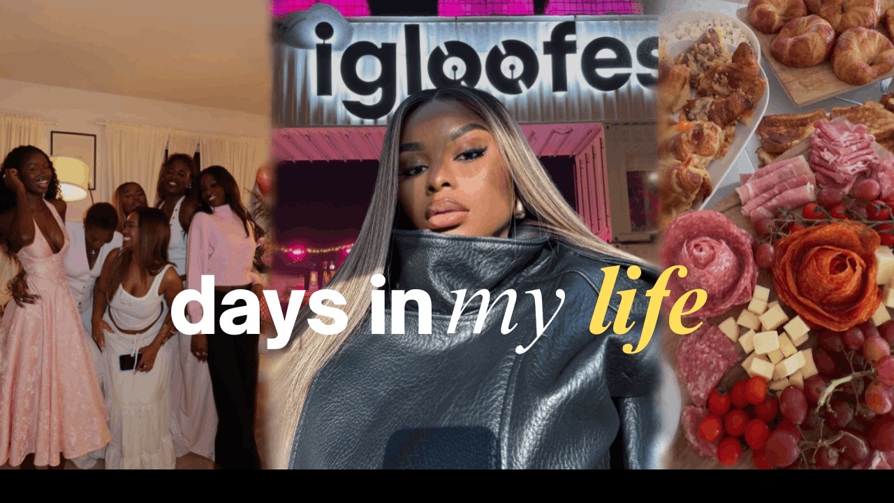 Vlog ma vie à Montréal : maintenance day, anniversaire, galentines & festival | Jeannie 🎀💗
