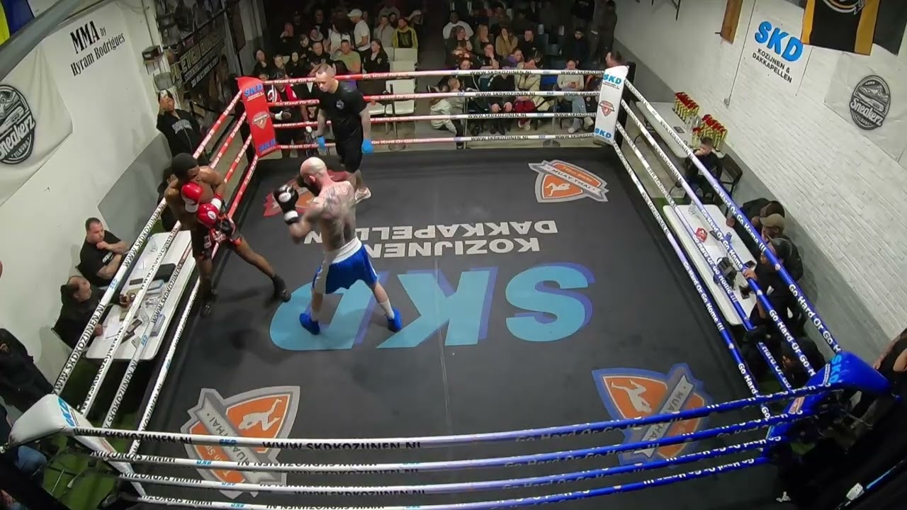 ernesto vs bodgan cinezan at team smits boxing event 2026. Full Fight.