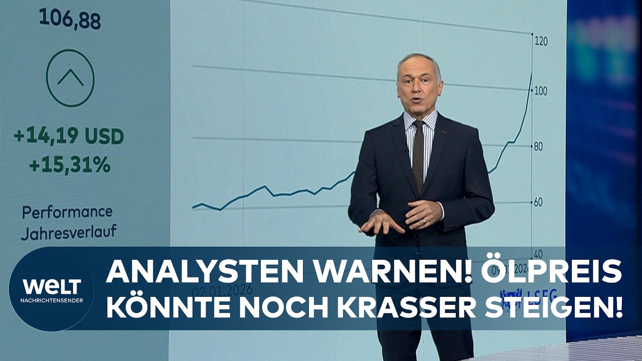 BÖRSENFLASH: Experten warnen! Ölpreis könnte auf 150 Dollar steigen! DAX massiv unter Druck