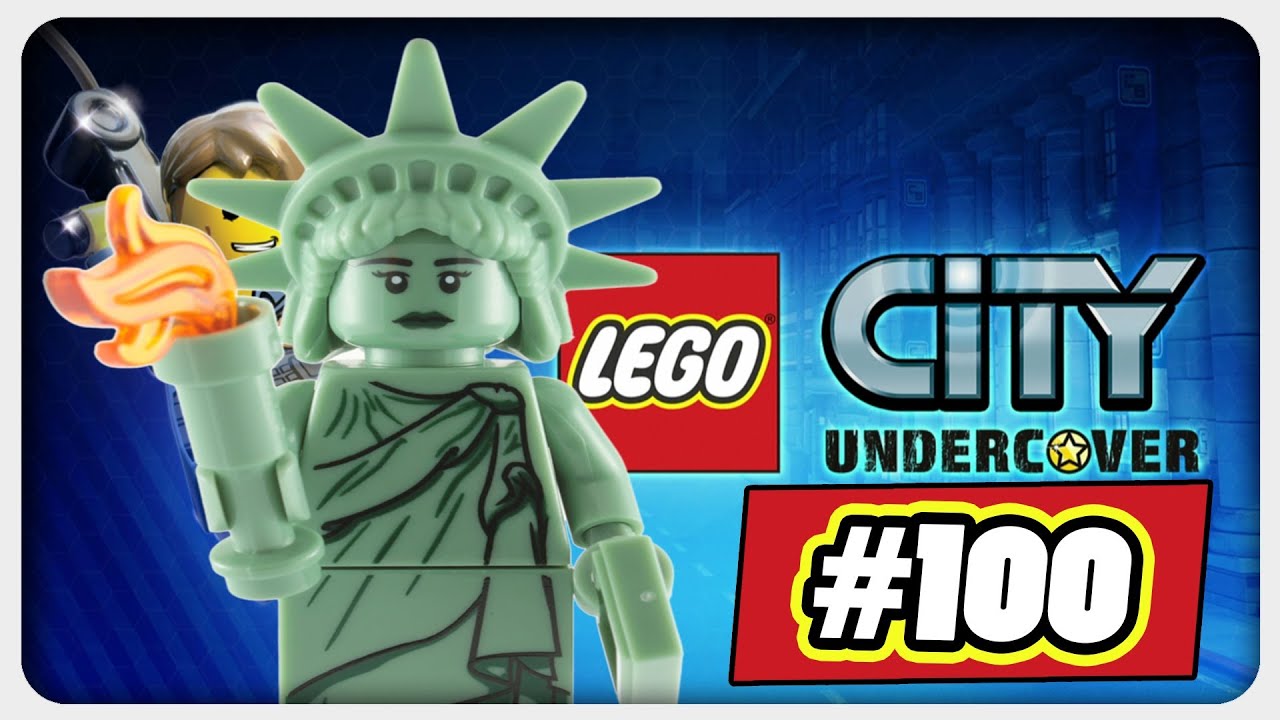 Let's Play: Lego City Undercover | Folge #100 - Lady Liberty Island 100%